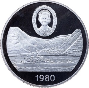 Saint Helena, 25 Pence 1980, Llantrisant