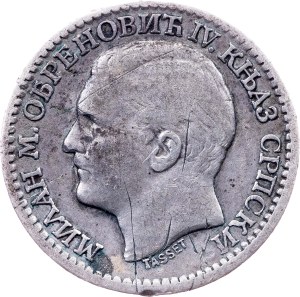 Serbia, 50 Para 1879