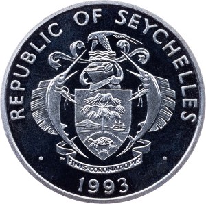 Seychelles, 25 Rupees 1993, Pobjoy