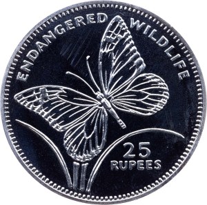Seychelles, 25 Rupees 1994, Pobjoy