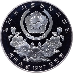 South Korea, 5000 Won 1988