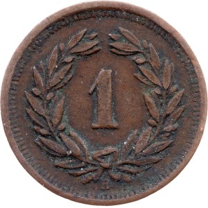 Switzerland, 1 Rappen 1906, Bern