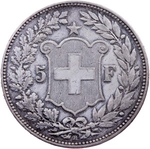 Switzerland, 5 Francs 1907, Bern