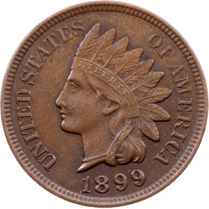 USA, 1 Cent 1899, Philadelphia