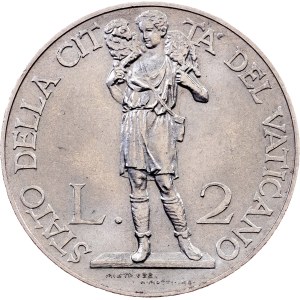 Vatican City, 2 Lire 1937