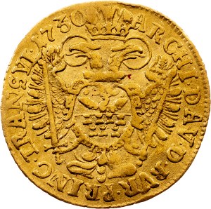 Charles VI., 1 Dukat 1730, Karlsburg