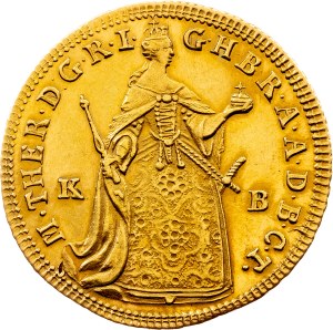 Maria Theresia, 1 Dukat 1765, KB, Kremnitz