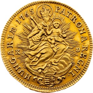 Maria Theresia, 1 Dukat 1765, KB, Kremnitz