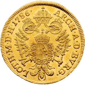 Joseph II., 1 Dukat 1786, A, Vienna