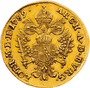Joseph II., 1 Dukat 1789, F, Hall