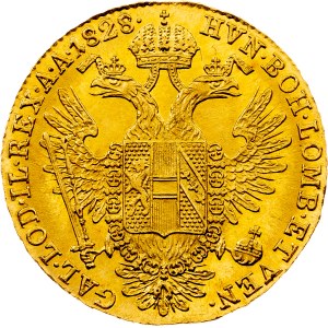Franz I. (II.), 1 Dukat 1828, A, Vienna