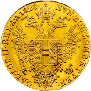 Franz I. (II.), 1 Dukat 1828, A, Vienna