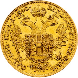 Ferdinand V., 1 Dukat 1848, A, Wien