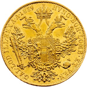 Franz Joseph I., 1 Dukat 1859, E, Karlsburg