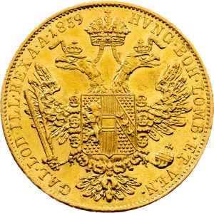 Franz Joseph I., 1 Dukat 1859, E, Karlsburg