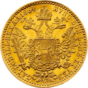 Franz Joseph I., 1 Dukat 1864, E, Karlsburg