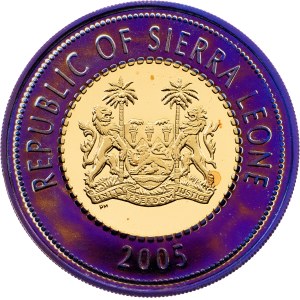 Sierra Leone, 75 Dollars 2005, Pobjoy