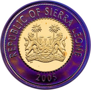 Sierra Leone, 75 Dollars 2005, Pobjoy