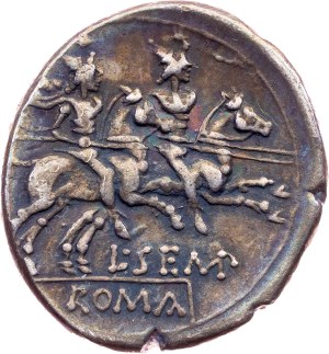 L. Sempronius Pitio, Denarius 148 BC, Rome
