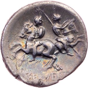 C. Servilius M.f., Denarius 136 BC, Rome