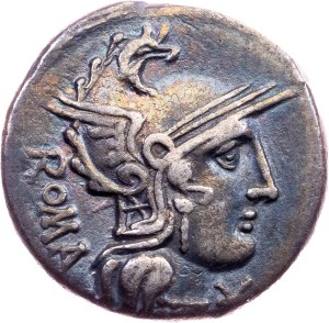 C. Caecilius Metellus Capravius, Denarius 125 BC, Rome