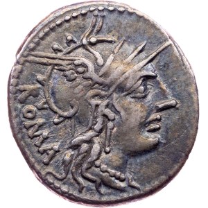 M. Tullius, Denarius 120 BC, Rome