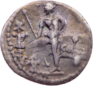 C. Malleolus C.f., Denarius 118 BC, Rome