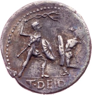 T. Didius, Denarius 113-112 BC, Rome