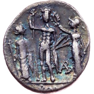 Cn. Blasio , Denarius 112-111 BC, Rome