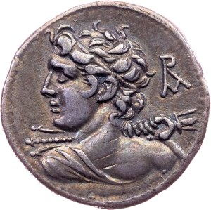 Lucius Caesius, Denarius 112-111 BC, Rome
