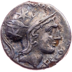 Q. Lutatius Cerco, Denarius 109-108 BC, Rome