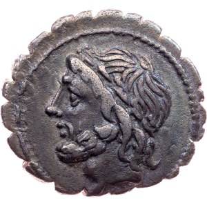 L. Scipio Asiagenus, Denarius 106 BC, Rome