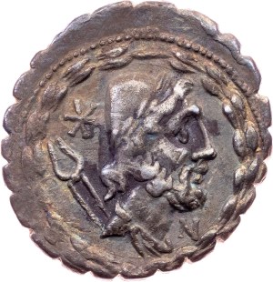 Lucius Aurelius Cotta, Denarius 105 BC, Rome