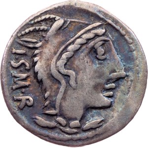 L. Thorius Balbus, Denarius 105 BC, Rome