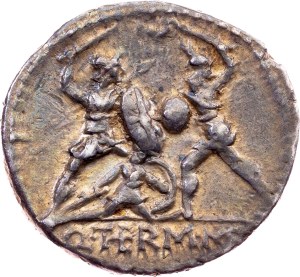 Q. Thermus M.f., Denarius 103 BC, Rome