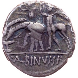 A. Albinus, Denarius 96 BC, Rome