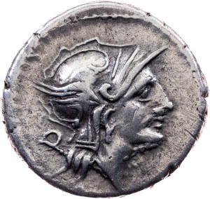 D. Silanus L.f., Denarius 91 BC, Rome