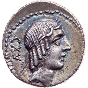 L.Calpurnius Piso Frugi, Denarius 90 BC, Rome