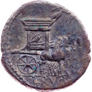 L. Rubrius Dossenus, Denarius 87 BC, Rome