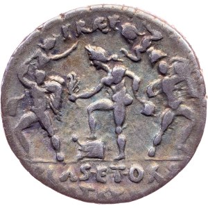 Pompeius Magnus, Denarius Imperator 83 - 48 BC, Rome