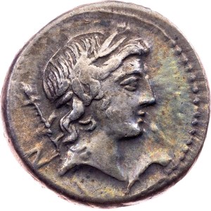 Pub. Crepusius, Denarius 82 BC, Rome