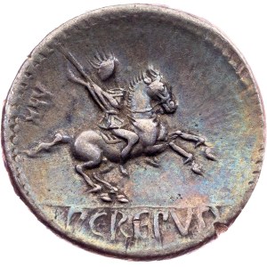 Pub. Crepusius, Denarius 82 BC, Rome