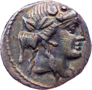 M.Volteius, Denarius 78 BC, Rome