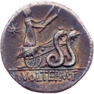 M.Volteius, Denarius 78 BC, Rome