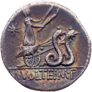 M.Volteius, Denarius 78 BC, Rome