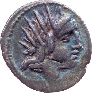 L. Lucretius Trio, Denarius 76 BC, Rome