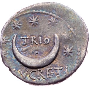 L. Lucretius Trio, Denarius 76 BC, Rome