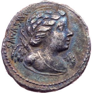 Cn. Egnatius Cn. n. Maxsumus, Denarius 75 BC, Rome