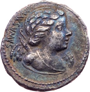 Cn. Egnatius Cn. n. Maxsumus, Denarius 75 BC, Rome