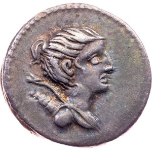 C. Postumius, Denarius 74 BC, Rome